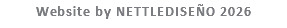 Website by NETTLEDISEÑO 2026